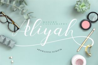 Aliyah Font: Exploring a Stunning, Beautiful, and Bold Script