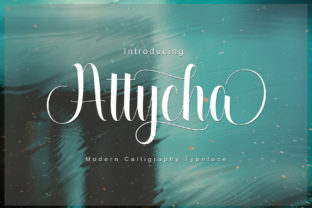 Attycha: A Handcrafted Script for Romantic Design