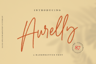Aurelly: Delicate Sweetness in Modern Typography
