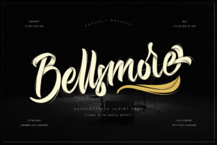 Bellsmore: The Bold Brush Script That Makes Your Work Stand Out