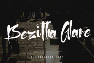 Bezitha Glare: The Adventurous Script Font