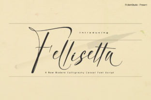 Fellisetta: The Modern Script for Beautiful Design