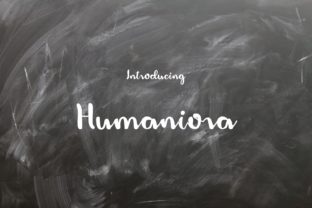 Humaniora: The Sweet and Simple Script with a Cool Twist