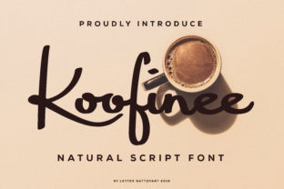 Koofinee: The Artful Script That Celebrates the Heart of Coffee