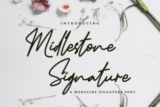 Midlestone: The Fun and Sweet Script That Brings a Cool Twist to Your Designs
