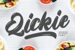 Qickie: More Than a Script Font, A Strategic Design Decision