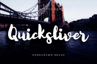 Quicksliver: Elevate Your Craft with Hand-Drawn Script Elegance