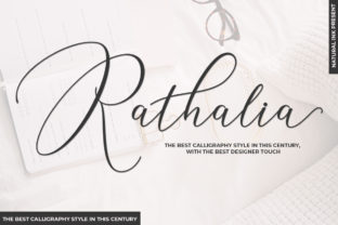Rathalia: The Casual Calligraphy Script for Modern Creative Expression