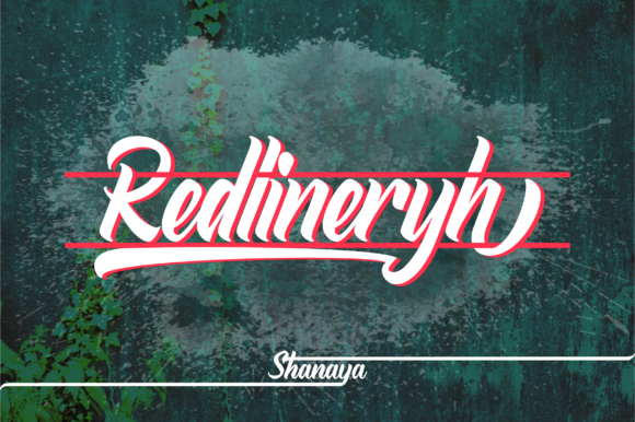 Redlineryh: The Bold, Authentic Typeface for Creative Work