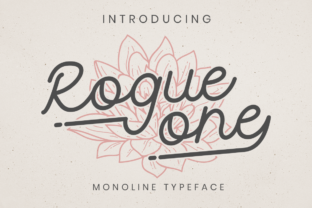 Rogue One: The Organic Elegance of Monoline Script Typography