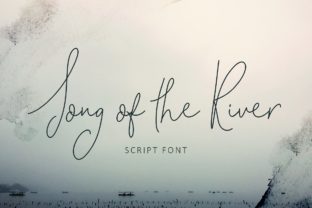 Song of the River Font: Elevating Words with Artistic Flow