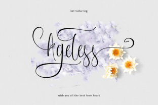 The Ageless Script Font