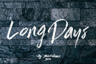 The Authentic Touch: How Long Days Brush Script Elevates Your Work
