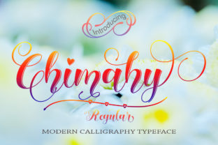 The Charming Elegance of Chimahy Regular: A Modern Script for Distinctive Design