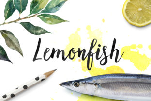 The Lemonfish Script: Bringing Artful Handlettered Charm to Your Projects