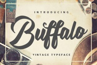 The Unique Charm of Buffalo: A Vintage Script for Modern Projects