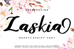Zaskia: The Stunning Script Typeface for Artful Expression